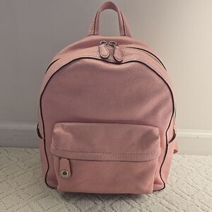 Coach Blush Leather Backpack